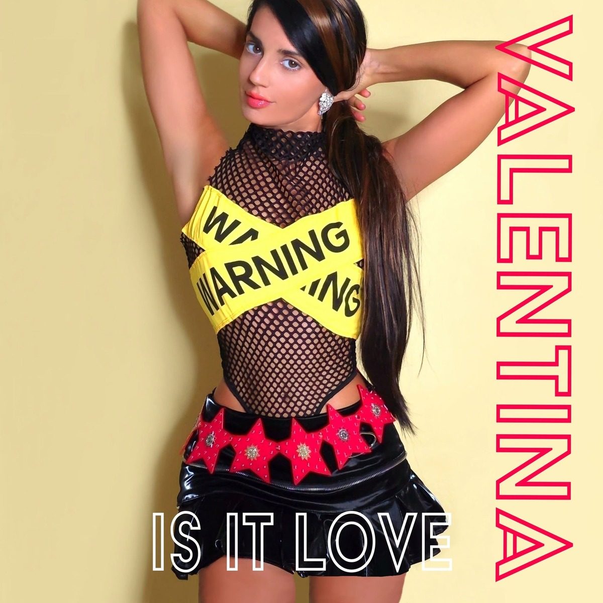 Is It Love — single cover art by Valentina Black