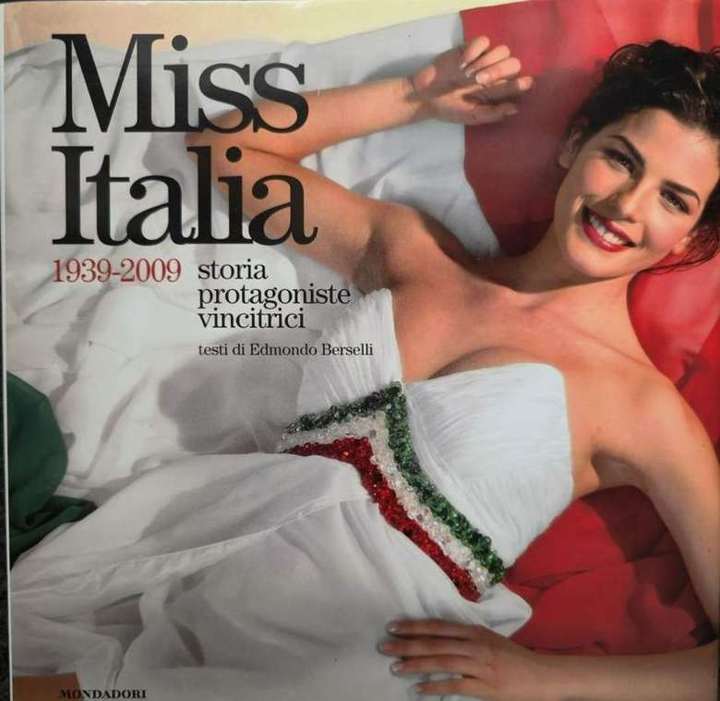 Miss Italia 1939-2009 book cover, Mondadori, testi di Edmondo Berselli